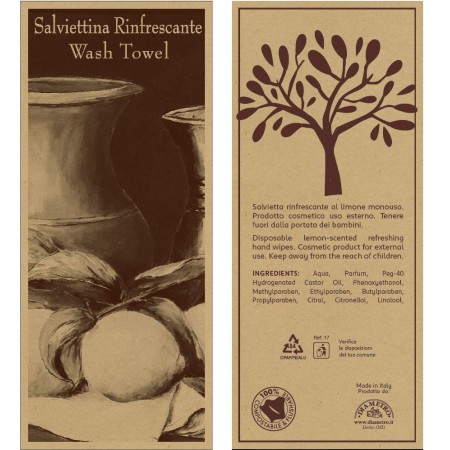 SALVIETTONE T.N.T. DIAMETRO'ARTE' 500 PZ